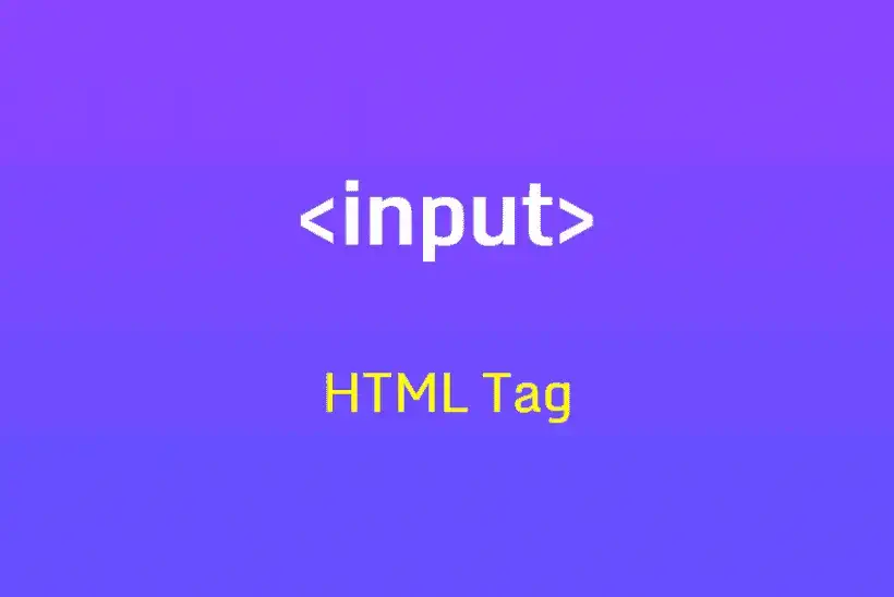 html inputs